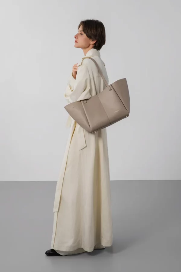 Sac cabas épaule Sierra Haus Lancaster galet