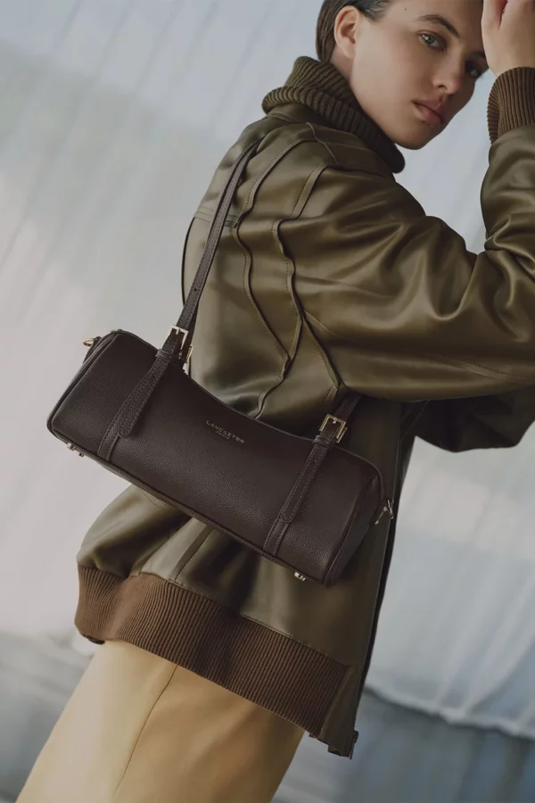 Sac polochon Milano Ana Lancaster marron foncé