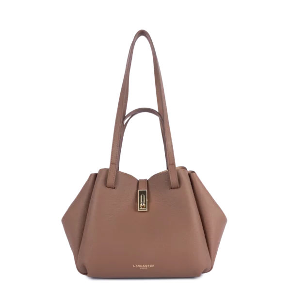 Sac cabas épaule Milano Horizon Lancaster marron clair