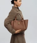 Sac cabas épaule Milano Horizon Lancaster marron clair