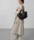 Sac cabas épaule Milano Horizon Lancaster noir