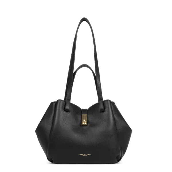Sac cabas épaule Milano Horizon Lancaster noir