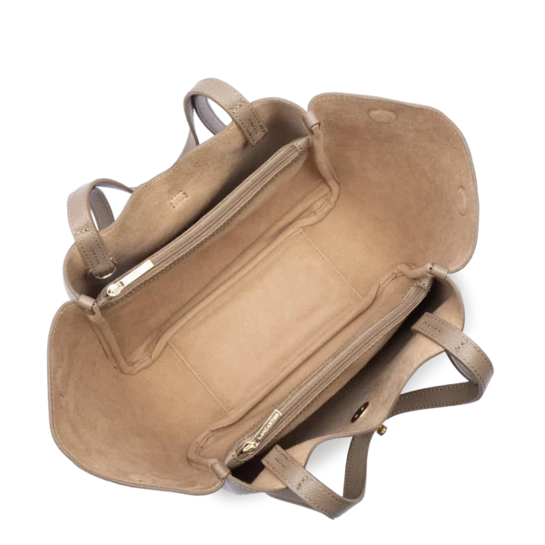 Sac cabas épaule Milano Horizon Lancaster sable foncé