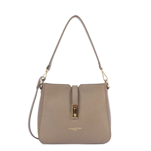 Sac besace Milano Horizon Lancaster sable foncé