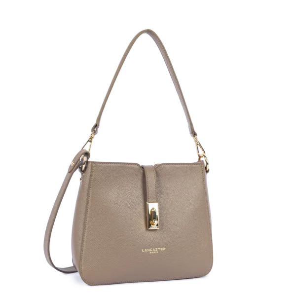Sac besace Milano Horizon Lancaster sable foncé