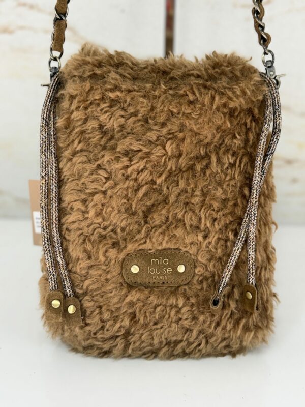 Sac pochette bandoulière Mai FR Mila Louise ocre