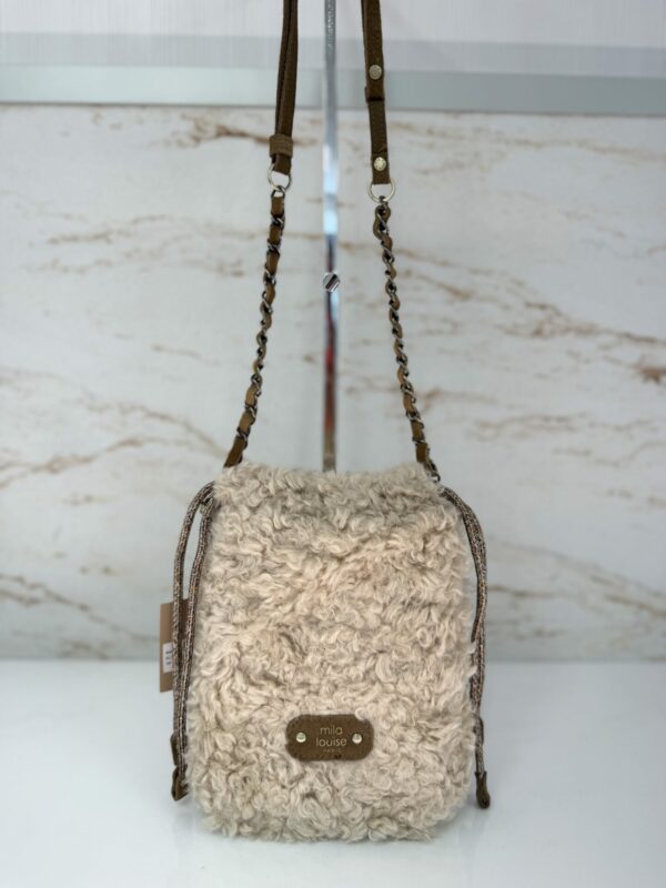 Sac pochette bandoulière Mai FR Mila Louise ocre dark
