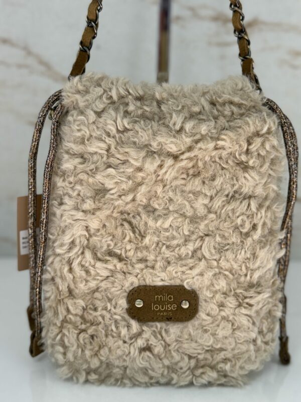 Sac pochette bandoulière Mai FR Mila Louise ocre dark