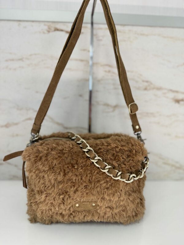 Sac besace Mama L FR Mila Louise ocre