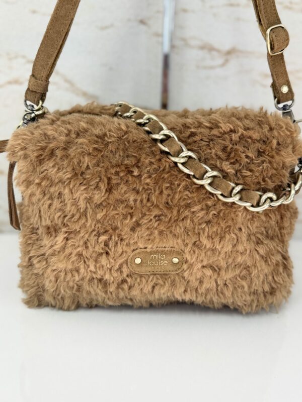 Sac besace Mama L FR Mila Louise ocre