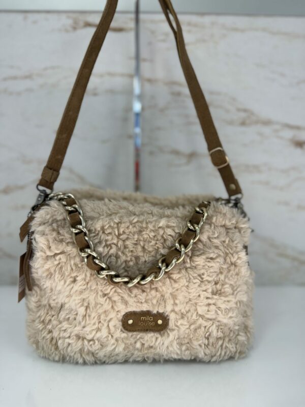 Sac besace Mama L FR Mila Louise ocre dark