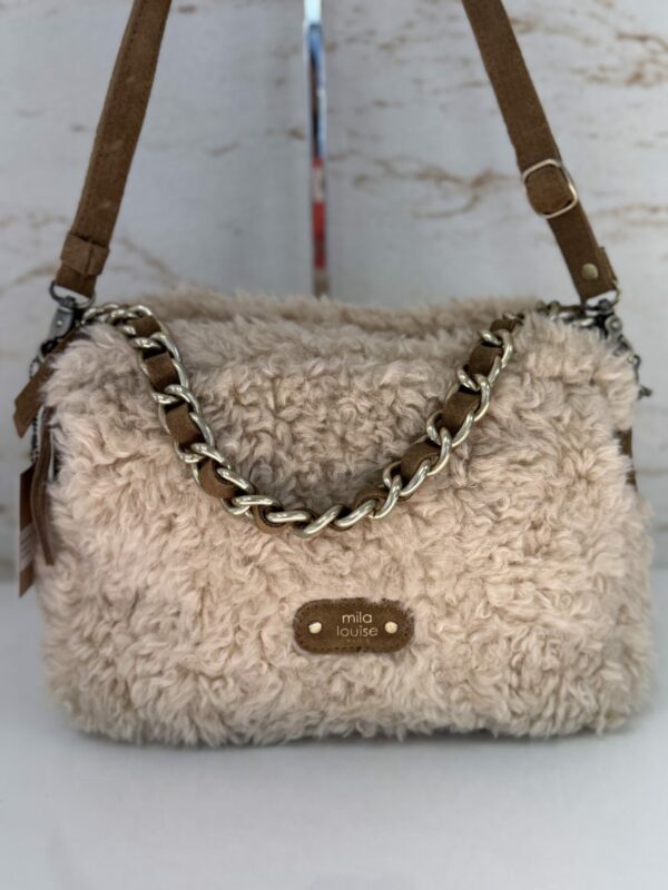 Sac besace Mama L FR Mila Louise ocre dark
