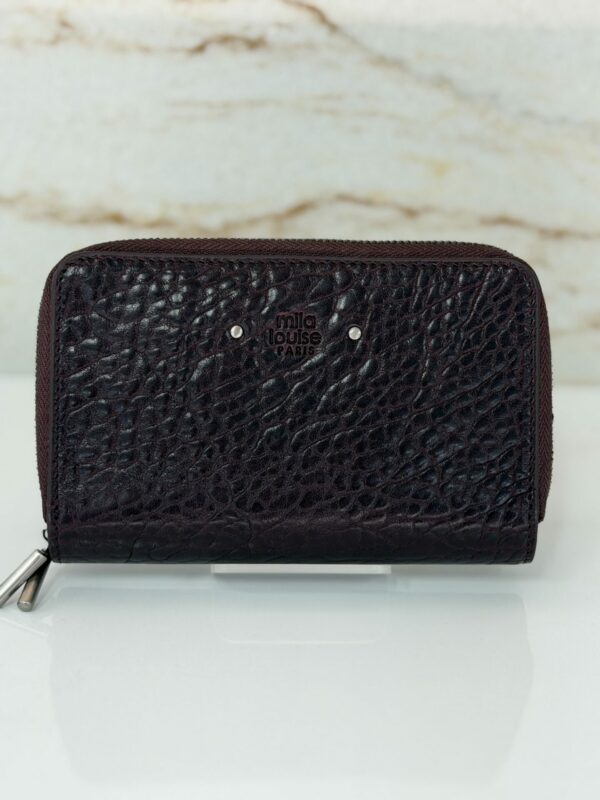 Portefeuille Sisol VC Mila Louise rouge dark