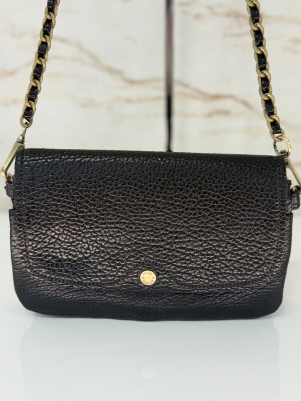 Sac pochette porté travers Odile VC Mila Louise brun