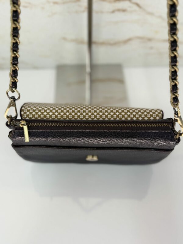 Sac pochette porté travers Odile VC Mila Louise brun