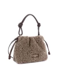 Petit sac besace Moumoute Lancaster marron