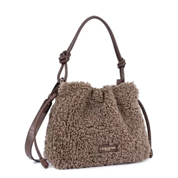 Sac besace Moumoute Lancaster marron