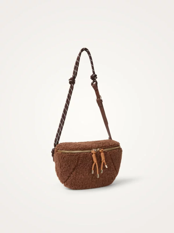 Sac banane femme Aspen moumoute Vanessa Wu marron