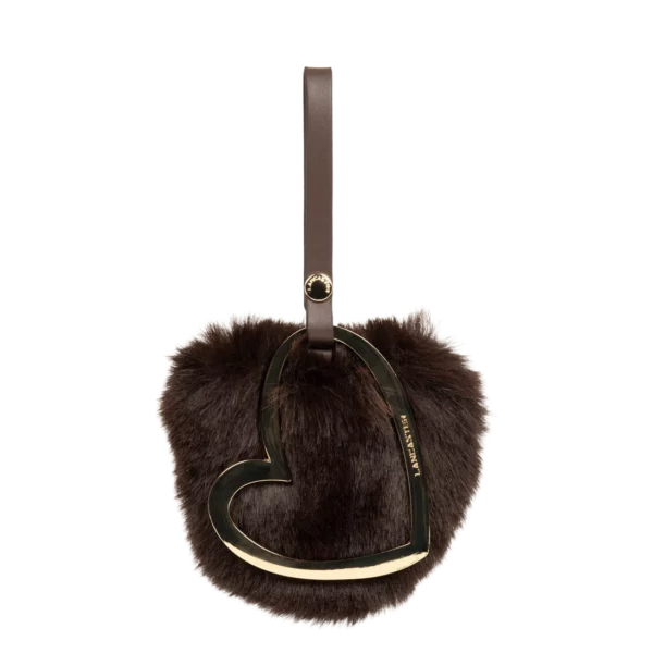 Porte-clés Moumoute Lancaster marron