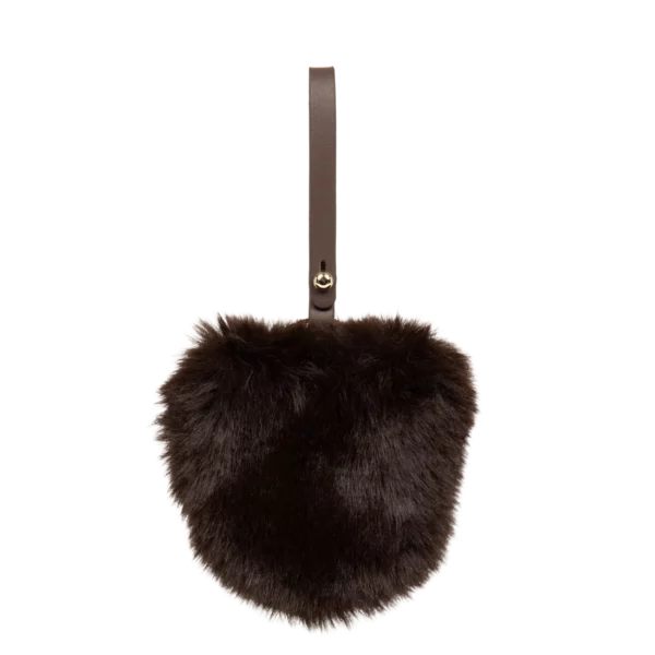 Porte-clés Moumoute Lancaster marron