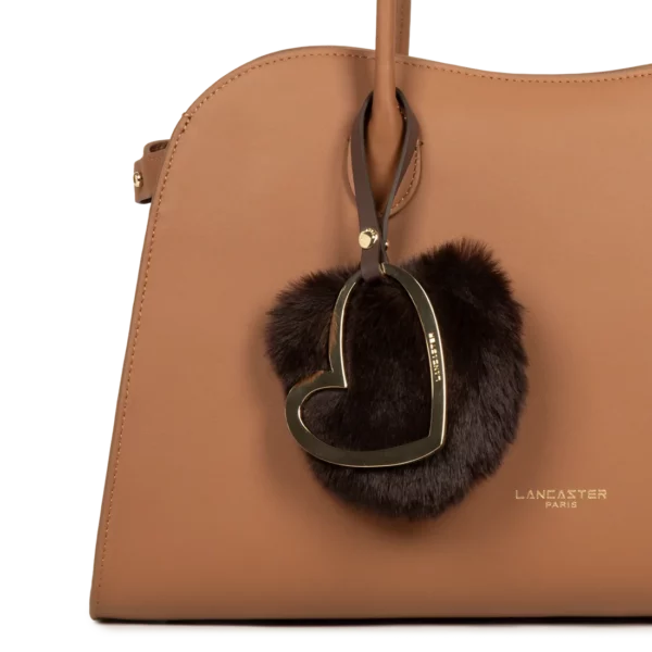 Porte-clés Moumoute Lancaster marron