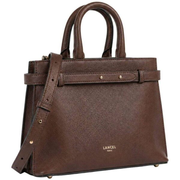 Sac porté main S Faubourg cuir Lancel – noix de coco