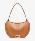 Sac besace Celeste cuir M Lancel - camel