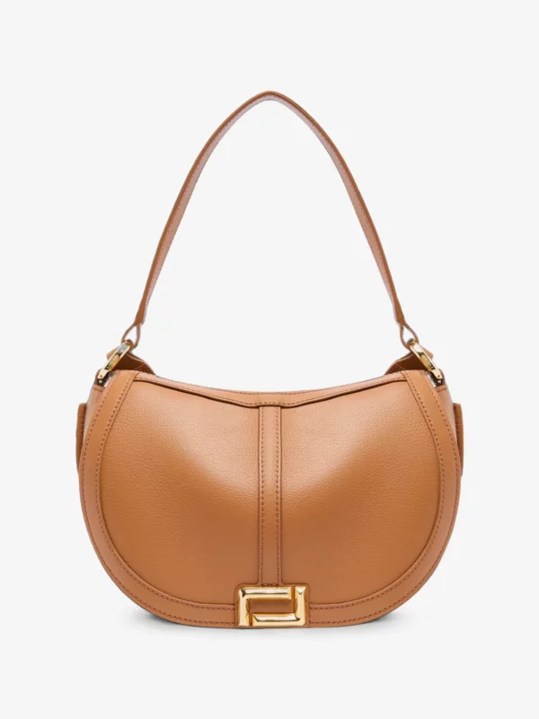 Sac besace Celeste cuir M Lancel - camel