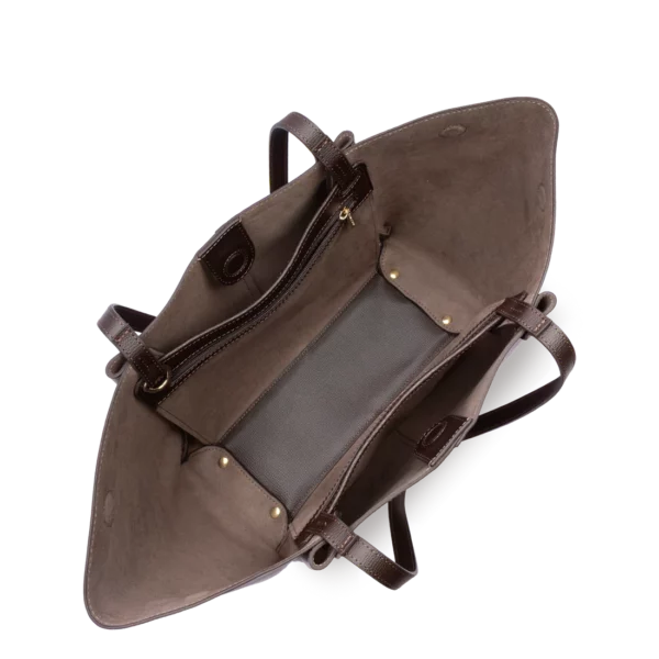 Sac cabas épaule Sierra Haus Lancaster marron foncé
