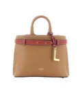 Sac porté main S Faubourg cuir Lancel – multico camel