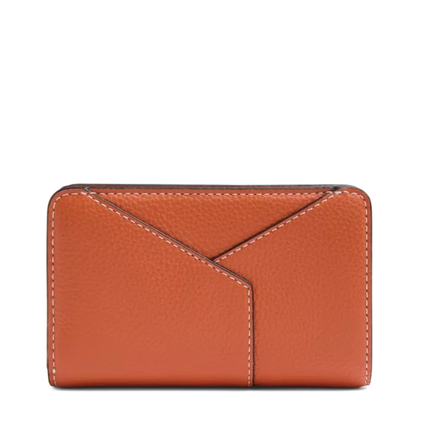 Portefeuille compact zippé Envelopppe de Lancel sunrise