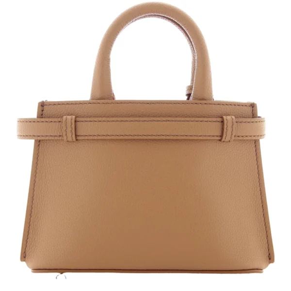 Mini Sac à Main Faubourg De Lancel camel