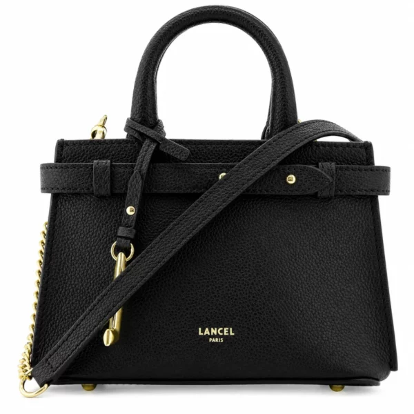 Mini Sac à Main Faubourg De Lancel noir