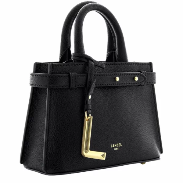Mini Sac à Main Faubourg De Lancel noir