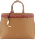 Sac à main cuir Faubourg M multico camel Lancel