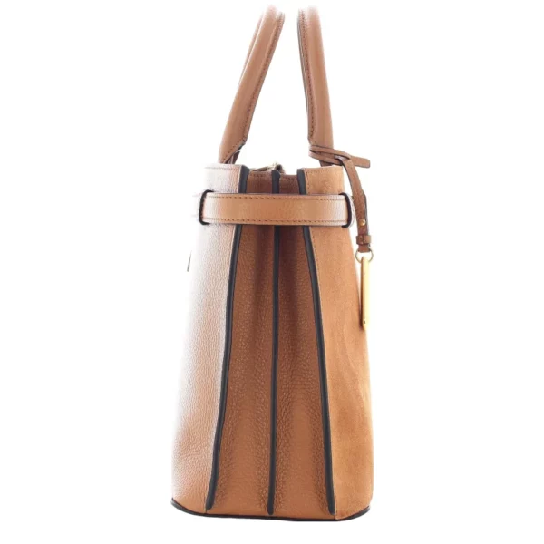 Sac à main cuir Faubourg M camel suède Lancel