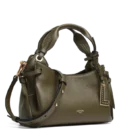 Mini sac à main Swann Lancel kaki foncé
