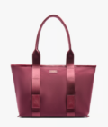 Sac cabas zippé M Mistral Rollable Lancel - cassis
